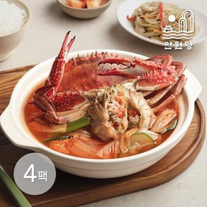 안원당 [안원당] 충청도식 꽃게탕(게국지) 550g x 4 (2.2Kg)