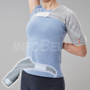 [인포벨]인크레디웨어 어깨 압박밴드 의료기기 INCREDIWEAR SHOULDER BRACE, 1개