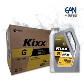 가솔린엔진오일 킥스 KIXX G API-SP 5W30 4L, 1개