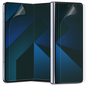 다이아큐브 갤럭시 Z폴드7 무광택 매트 지문방지 블루라이트 차단 전면액정 3매+내부액정 3매 가이드핀 간편부착, 3세트