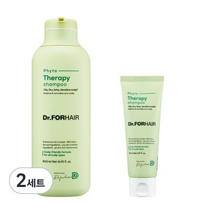 닥터포헤어 피토 두피케어 샴푸, 2세트, 500ml