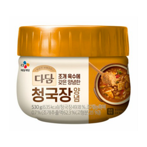 CJ제일제당 CJ 다담 청국장 양념 530g