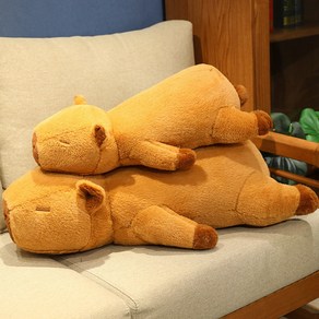 기프트앤돌 잠자는 카피바라 인형 대형 동물 애착인형, 1개, 60cm, 카피바라대형봉제인형