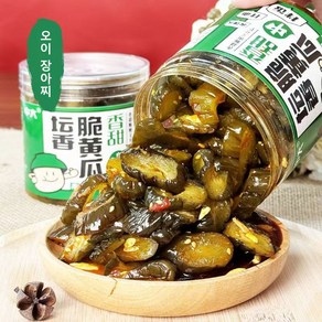 OKYAIOS 오이 장아찌 오이 반찬 중국반찬, 2개, 257g