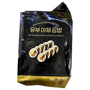 한우물 유부 야채 김밥 230gx6 코스트코, 1개, 1.38kg