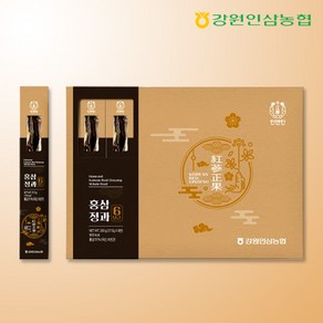 [강원인삼농협] 홍삼정과 300g (37.5g x 8개입) / 국산 6년근 홍삼 51% 국산 사양 벌꿀 49% / 본토지기, 1개