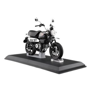 [AOSHIMA] 혼다 몽키 125cc 펄샤이닝 블랙 22년식 1:12 Honda monkey Complete Motocycle, 블랙 펄샤이닝개