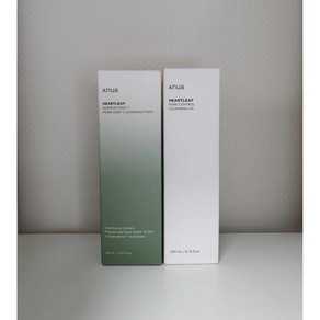 아누아 어성초 쿼세티놀 모공 딥 클렌징 폼 + 클렌징 오일, 1세트, 150ml