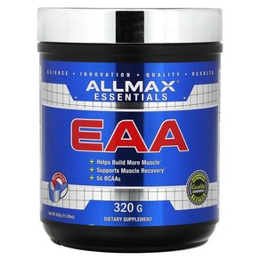 ALLMAX 필수 영양소 EAA 320g(11.29oz), ALLMAX 필수 영양소 EAA 320g1129oz, 320g, 1개