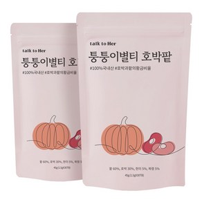 퉁퉁이별티 호박팥차, 45g, 2개