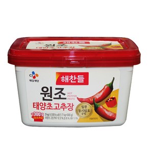 CJ 해찬들 원조 태양초고추장 1.7kg+300g 식품 > 장/소스 장류 고추장, 1