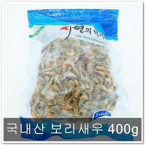 국내산 보리새우 400g 다시새우 건새우 국물새우, 1개