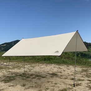 감성 차박 어닝 미니 타프 캠핑 그늘막 피크닉 카크닉 렉타 헥사 아이보리 블랙