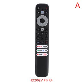 음성 리모컨 TCL TV Semote 제어 RC902V FMR2 5 7 6 9 1 에 적합, 02 A, 1개