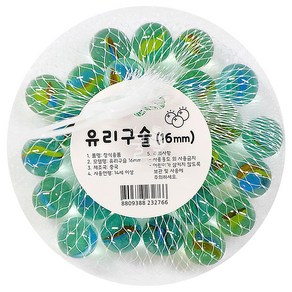 쿨마켓 구슬치기 추억의 유리구슬 16mm (30개입) 1개