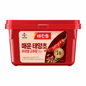 해찬들 우리쌀로 만든 태양초 골드 고추장, 1개, 3kg