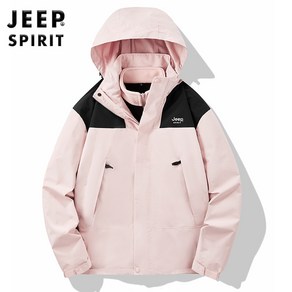 JEEP SPIRIT 지프 남여공용 3in1 바람막이 후리스 자켓 방수점퍼 바람막이 후드집업 등산자켓 JP6558+양말