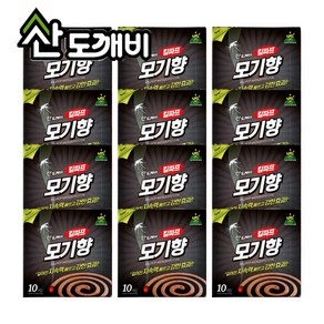 산도깨비 모기향 무색소 10P X 12개 / 24개, 13g, 1개, 산도깨비 모기향10P X 12개