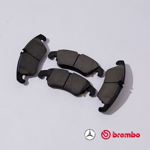 브렘보(Brembo) 벤츠 C클래스 W204 브레이크 패드(뒤세트) C200 1.8 C220 2.2 C230 2.5 Brembo 센서포함