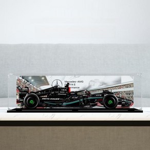 레고 테크닉 메르세데스 AMG F1 W14 E 퍼포먼스 42171 핀 고정형 아크릴 디스플레이 케이스 장식장 진열장, 1개