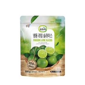 뉴뜨레 냉동 라임 슬라이스, 1개, 500g