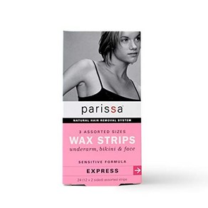 Paissa Wax Stips Assoted Sizes Hai Removal Wa Paissa 왁스 스트립 다양한 크기 왁싱 왁싱 키트 민감성 피부 포뮬러 8ml 아, 1개