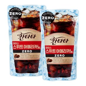 칸타타 스위트 아메리카노 제로 230ml x 50팩 아이스, 상세 설명 참조, 50개