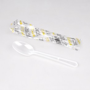 일회용BW수저(밥숟가락 1회용스푼 개별포장) 1박스1500개, (BW) 반투명개별포장숟가락 1박스 1500개, 1개, 1500개