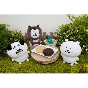 나가노 마켓 농담곰 포테타마 봉제 인형 3종