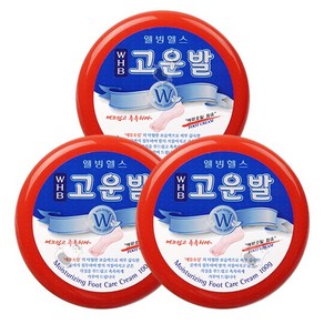 2+1 고운발 에뮤오일 크림 100g X3개 풋크림 발각질 굳은살 효과좋은 빨강통, 1개입, 3개