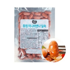 [다만세푸드] 동원 미니 비엔나 소세지 실속1kg / 햄 소시지, 1kg, 1개