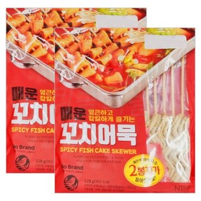 노브랜드 매운 꼬치어묵528g, 2개, 528g