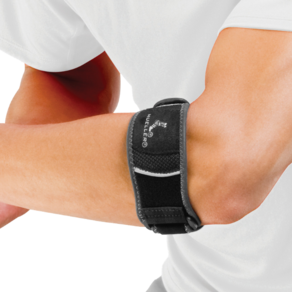뮬러 팔꿈치 보호대 테니스 엘보 Hg80 Tennis Elbow, S/M, 1개, 블랙