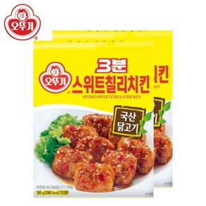 오뚜기 3분 스위트 칠리 치킨 150g 12개