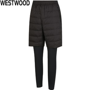 5층 웨스트우드 WESTWOOD 남성 다운 반바지 레깅스 (남자 겨울 패딩 반바지 레깅스) M4/803