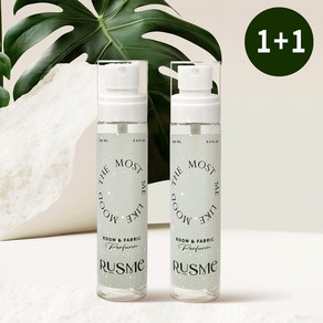 [러스미] 1+1 룸&섬유향수 드레스퍼퓸 2개 100ml (200ml), 1 플랜트 러버 100ml, 2 폴 인 러브 100ml