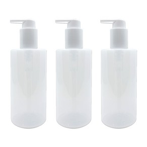 메이브라운 화장품 욕실 주방 디스펜서 소분용기 300ml, 3개