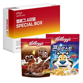 농심켈로그 오곡 첵스초코 570g +콘푸로스트 600g