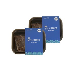 고급 생선 순살 스테이크 4종 (농어 참돔 광어 민어), 1.농어(일반용 150g), 1개