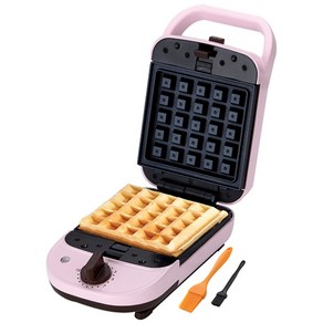 쿠킨 2in1 샌드위치 와플메이커, KFW-JT400TCP(PINK)