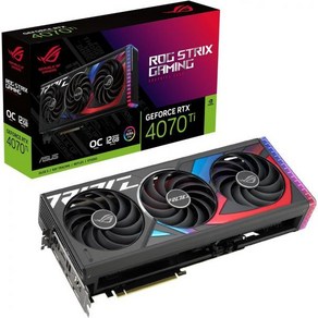 고사양 ASUS ROG Stix NVIDIA GeFoce RTX 4070 Ti OC Edition 게이밍 그래픽 카드PCIe 4.0 12GB GDDR6X HDMI 2.1a Di, [02] ROG Stix, [03] ROG-STRIX-RTX4070TI-12G-게