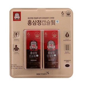 정관장 홍삼정캡슐 현 500mg x 50캡슐 간편한 홍삼, 50정, 2개