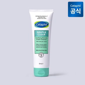 세타필 젠틀 클리어 약산성 살리실산 여드름 기능성 폼클렌징 124ml, 1개