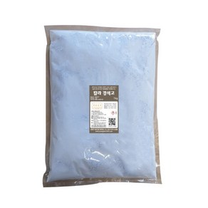 컬러석고가루 1kg/경석고 치과용/핑크 블루 옐로, 칼라석고(스카이블루) 1kg, 칼라석고(스카이블루) 1kg