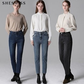 쉬즈미스 [쉬즈미스(SHESMISS)] 백 밴딩 슬림 데님 팬츠 (택가격:178000원)