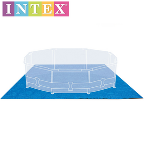 인텍스 28048 풀장 바닥 깔개 인덱스 수영장 그라운드 매트 4.7M 수영장천 보호용, 1개