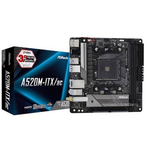 AsRook AMD A520M-ITX ac 메인보드