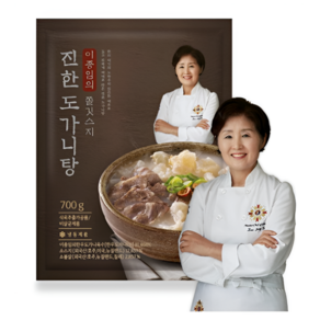 이종임의 쫄깃스지 진한 도가니탕, 700g, 6개