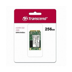 트랜센드 MSA230S mSATA 256GB TLC 파인인포, 트랜센드 MSA230 256GB