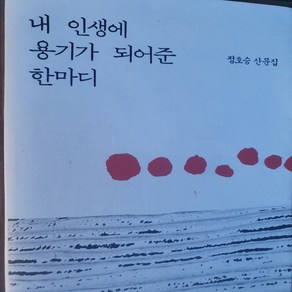 내 인생에 용기가 되어준 한마디/정호승.비채